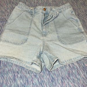 Light Blue Jean Shorts
